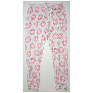 Donut Print Pajama Pants